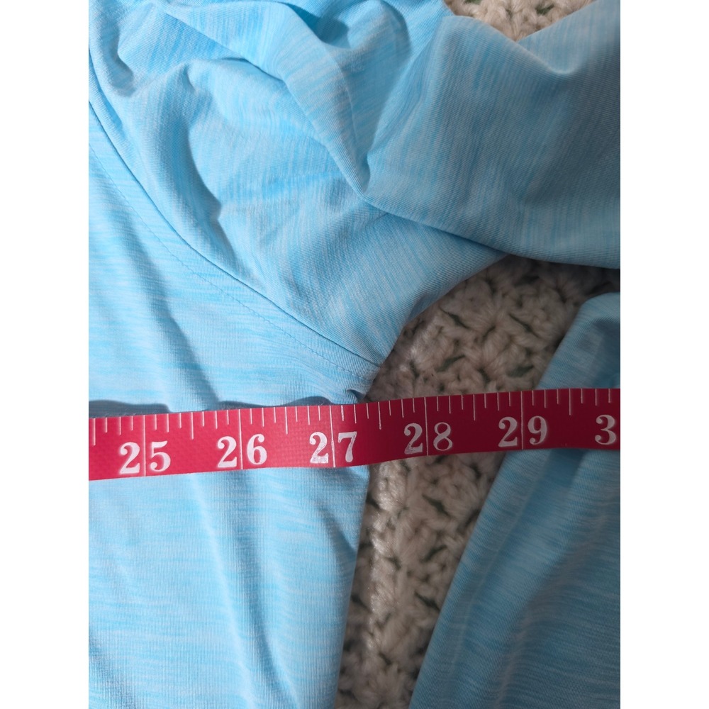 johnnie-O Polo Mens XXL Blue Excellent Pebble Beach Featherweight Long Sleeve - Picture 6 of 8